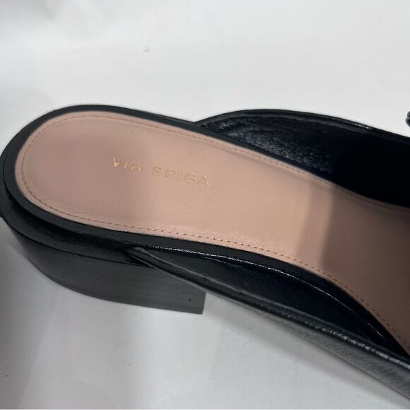 Via Spiga Bibiane Leather Mules - Picture 8 of 12